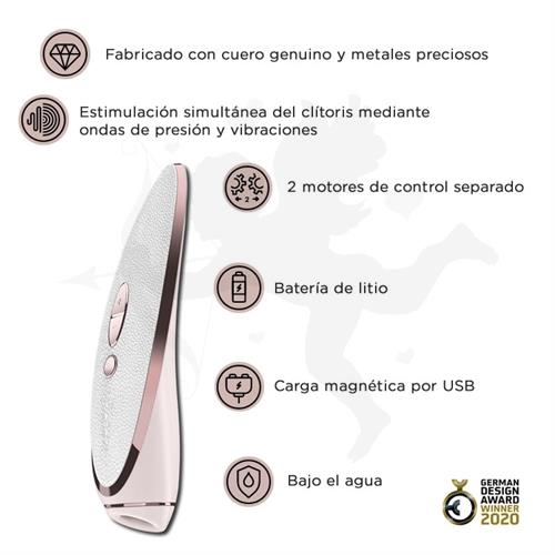 Estimulador de clitoris por ondas de presion y vibracion
